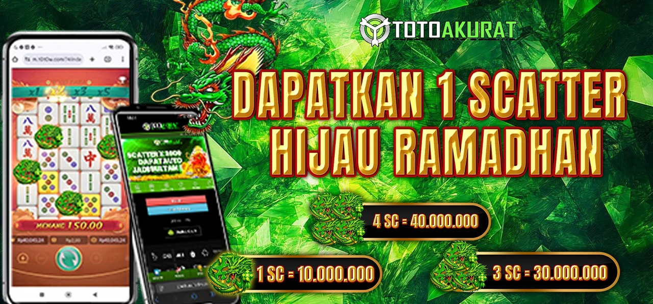 SCATTER NAGA HIJAU 10 JT